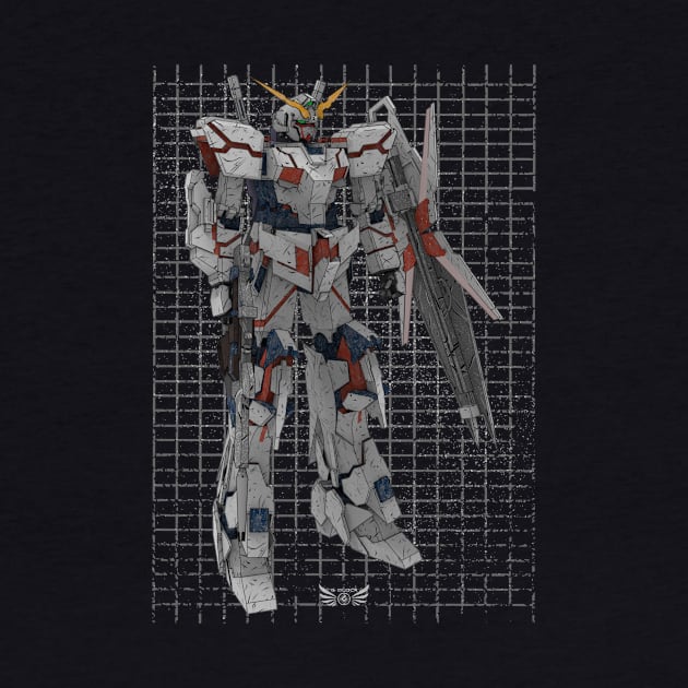 RX-0 Unicorn Gundam by gblackid